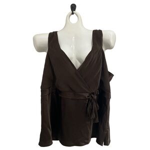 Lane Bryant brown tank top